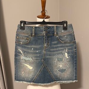 LONDONJEAN multicolored mini casual skirt